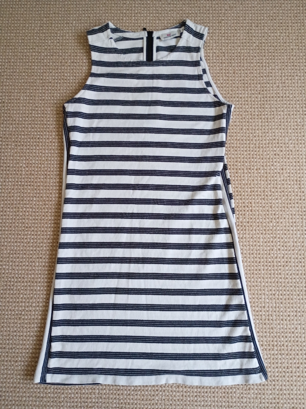 Vineyard Vines Striped Sleeveless Mini Dress S